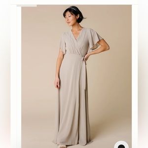 Called to Surf Wrap Bridesmaid Dress Size XL